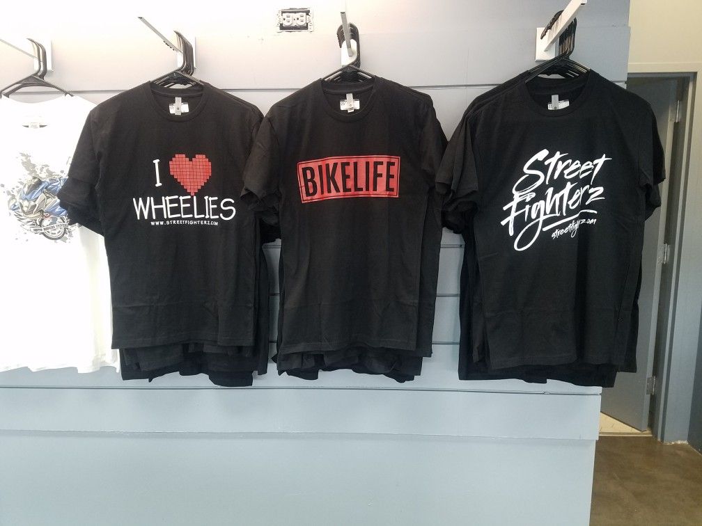 Streetfighterz and Bikesvscops Merchandise