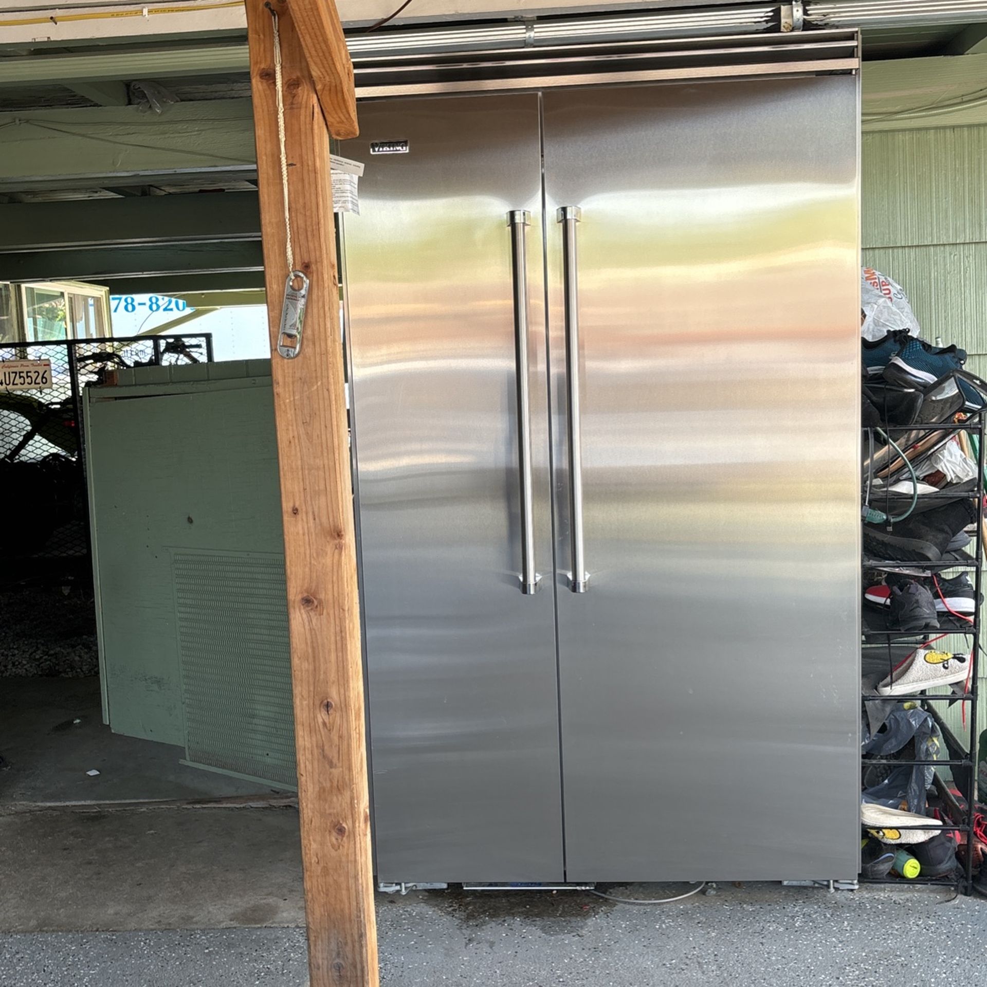 Viking 48” Pro Side By Side Refrigerator