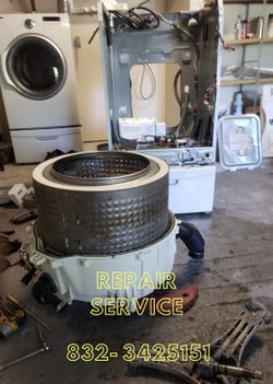 Washer Dryer Stove & Refrigerator
