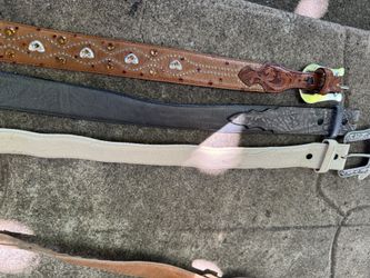 Cintos Tony Lama $40 Cada 1 Avestruz