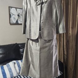 Kasper Blazer And Skirt Set Office Clothing Size 14 C Regular $240