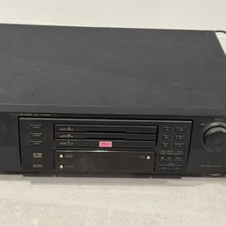 JVC XV-M555BK DVD/Video CD/CD Multi Disk Player Changer With Cable And Remote