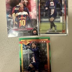 Lionel Messi Cards Lot $20 