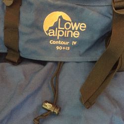 Backpack, Lowe Alpine Contour IV 90+15