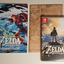 The Legend of Zelda: Breath of the Wild Explorer's Edition Switch Game