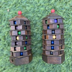 Chinese Pagoda Turn & Tilt Tower Puzzle