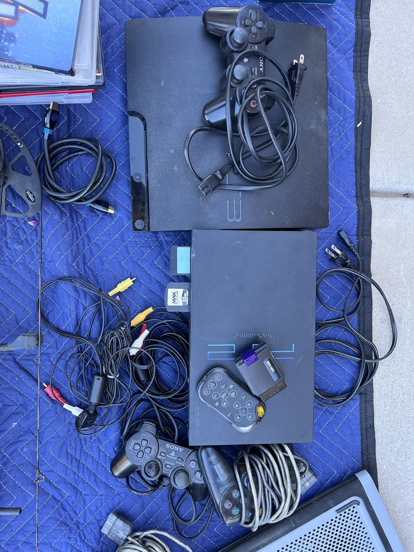 PS2 And PS3. PlayStation