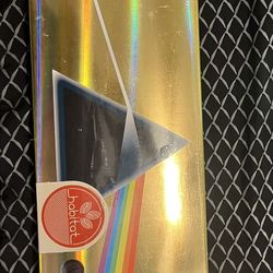 Pink Floyd Dark side Of The Moon Gold Hologram Skate Deck By Habitat RARE
