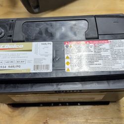 New never used (contact info removed)4 ACDelco Battery Fits Most Cars