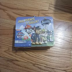 Paw Patrol Lunch Box And 24 Piece Puzzle