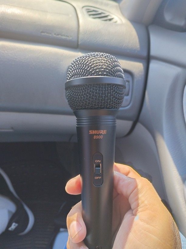 Shure 8900 mic no cord