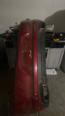 2018 dodge charger rear bumper