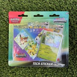 Prismatic Evolutions Tech Sticker Lefeon