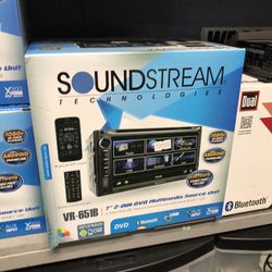 Soundstream Double Din Bluetooth Stereo On Sale For 89.99