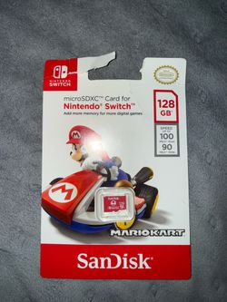 SanDisk Nintendo Switch 128 gb card