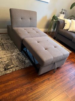 Convertible chair bed