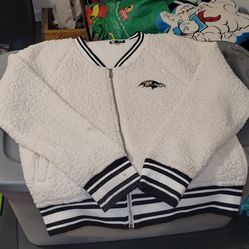 Women's Baltimore Ravens Sherpa Full-Zip Jacket