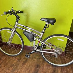Used Montague Crosstown Hybrid 7 Speed Folding Bike Medium 19” Users 5’3” - 5’10” 179616