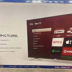 TCL 65S433 65 Class 4K Ultra HD Roku Smart TV