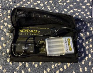 Goal Zero Nomad 7 Solar Panel with Guide 10 Plus