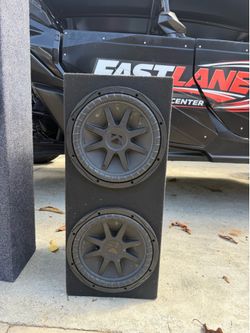 12” kickers with box