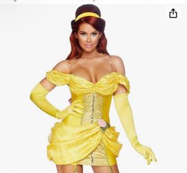 Sexy Princess Belle Costume (Beauty & The Beast)