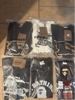 Bape/Burberry Shirts (Read Description)