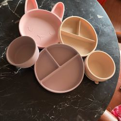 Baby Silicone Bowls & Plates 
