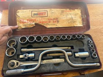 1/2 drive socket wrench set