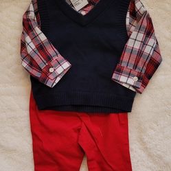 New! Infant Boy 3-Piece Set