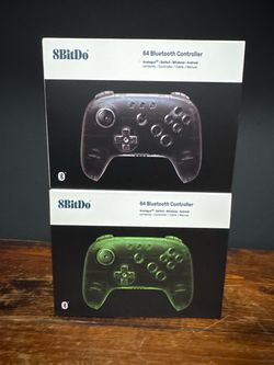 8BitDo 64 Controller - Funtastic Limited Editions - Jungle and Smoke