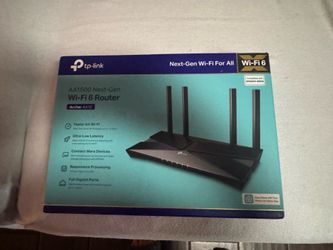 tp-link AX1500 Next-Gen Wi-Fi 6 Router