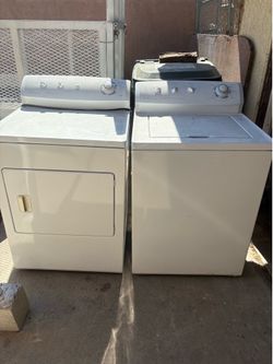 Washer and dryer