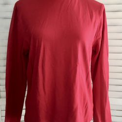 Red Turtleneck, Large 