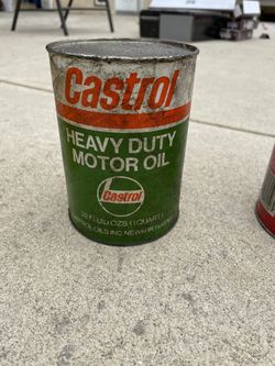 Vintage Castrol Heavy Duty Motor Oil
