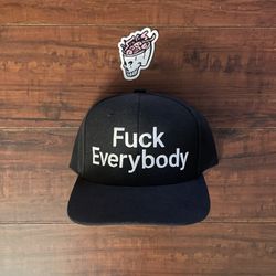 BRVINFREEZE / AIR “ F*CK EVERYBODY “ SNAPBACK HAT