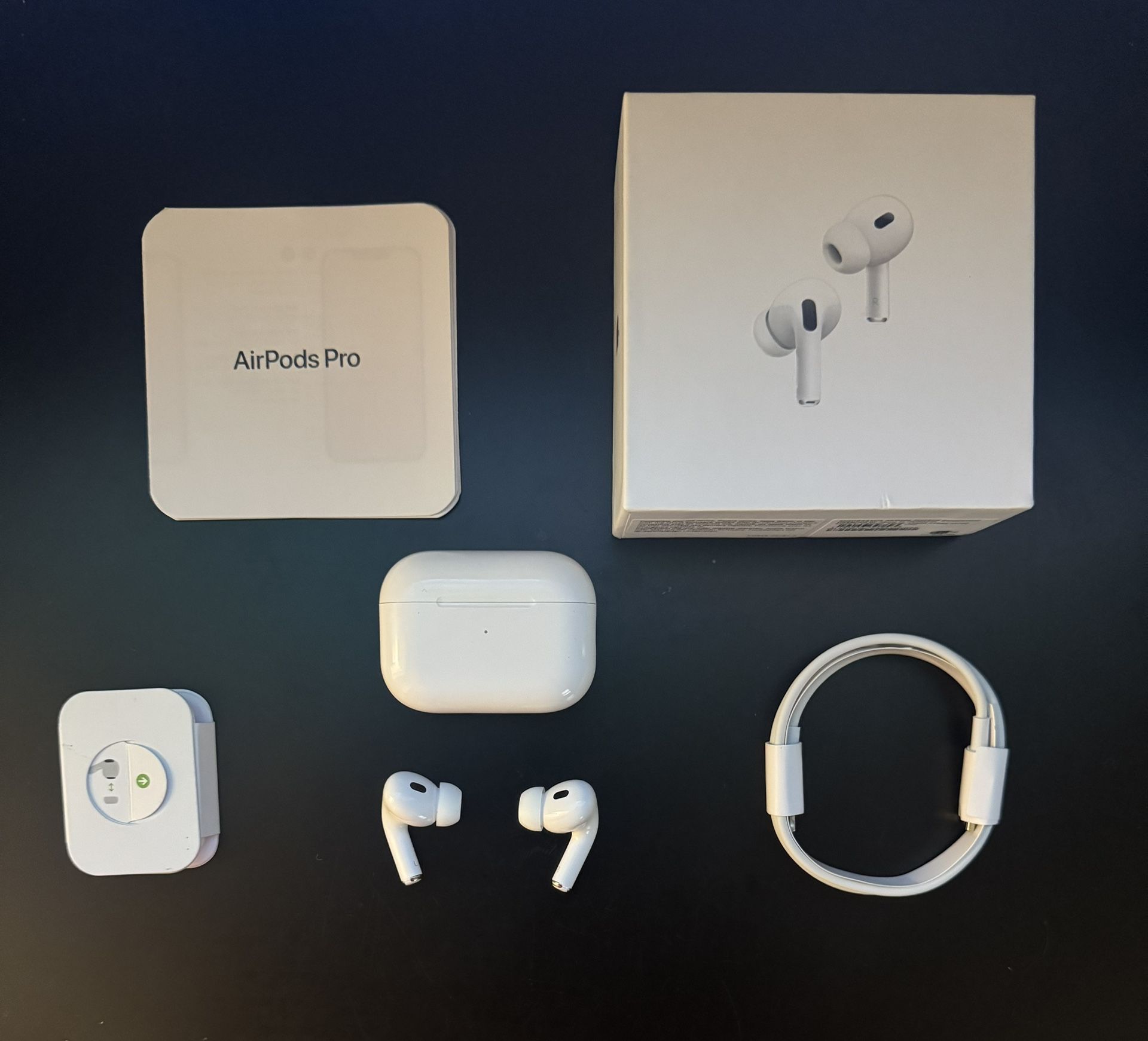 Airpods Pro 2nd Generation with ANC and Wireless Charging case (USB-C)