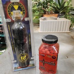 Co2  and some red balls