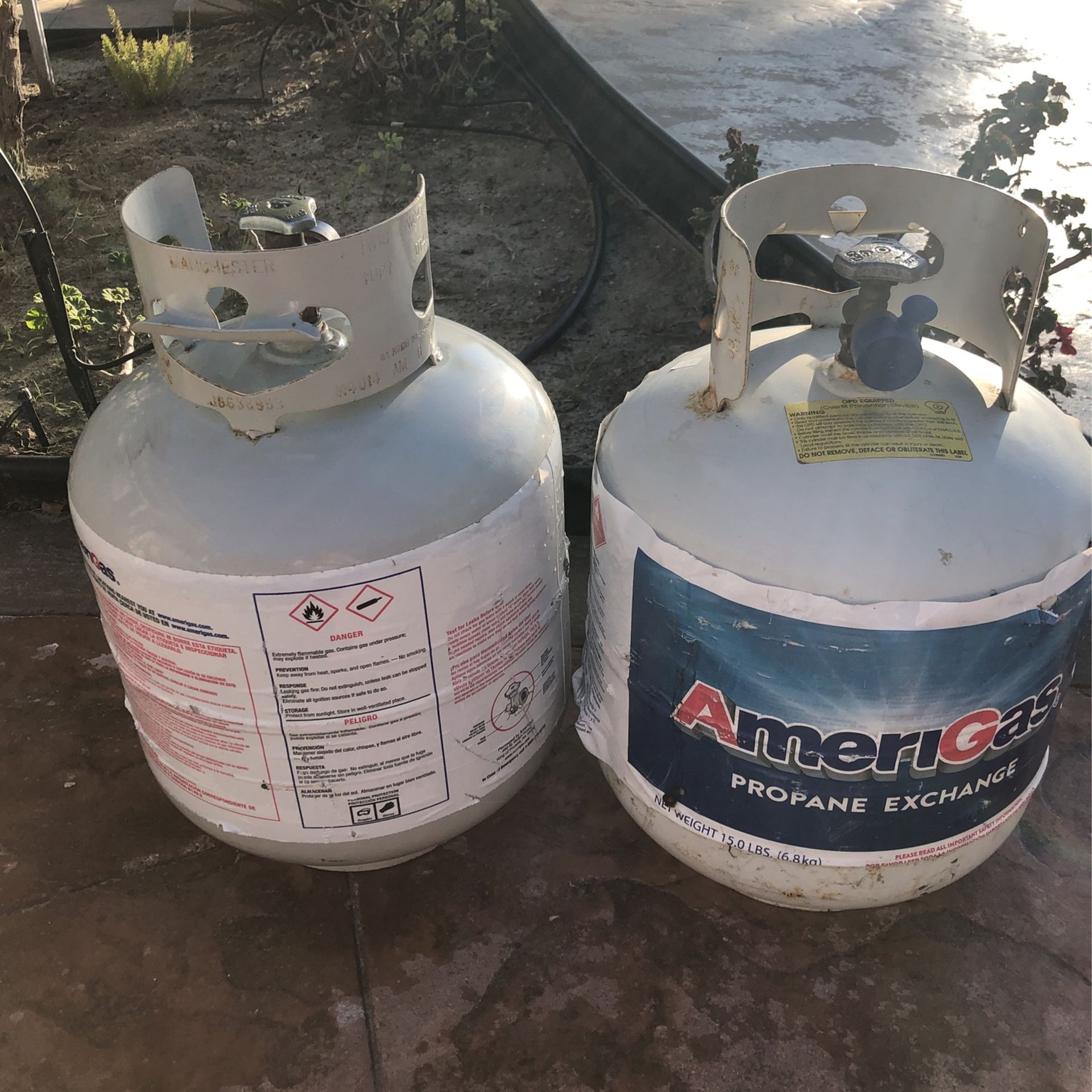 amerigas Full Of Gas Propane Exchange 15 Lbs/ 68 Kg