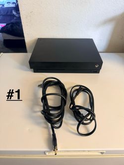 Xbox one X 1 TB with some games installed $150 #1(NO CONTROLLER)