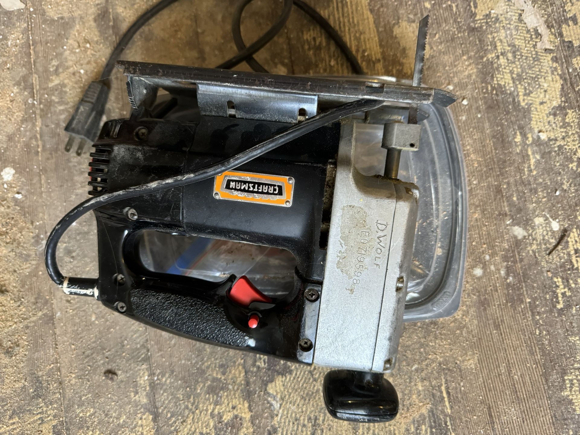Craftsman Auto Scroll Jig Saw 