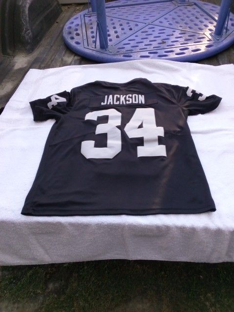 Official On Field NFL Bo Jackson Raider Football Jersey