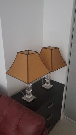 Night Stand Desk Lamps X2