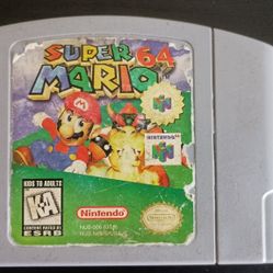 Nintendo 64 SUPER MARIO WORLD 64