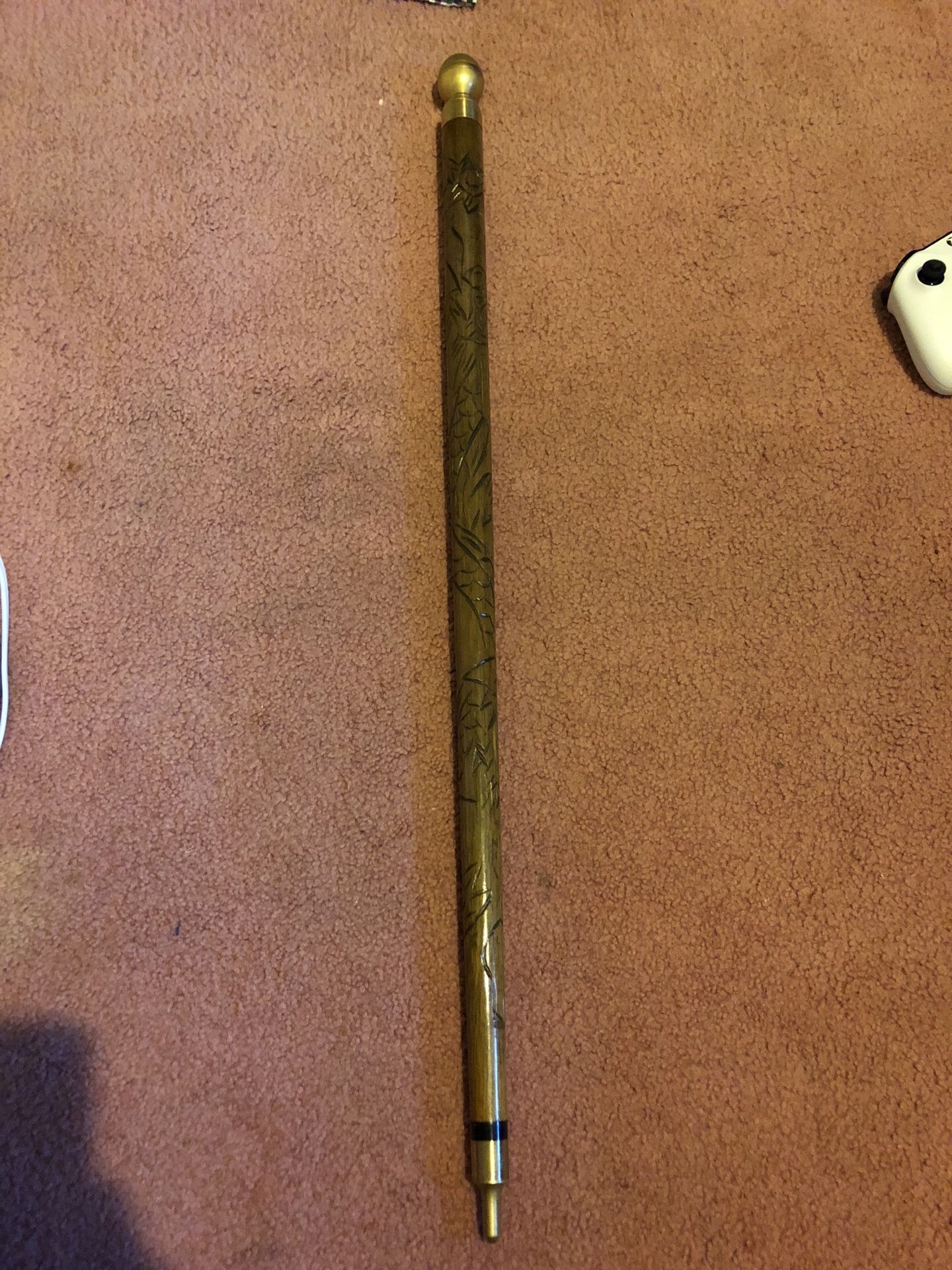 Antique japanese pool stick pool cue walking stick cane vintage