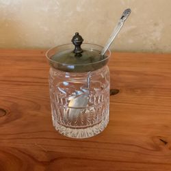 Cut Glass Serving Piece 