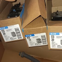 15 Amp 20 Amp 30 Amp 40 Amp 50 Amp Single And Double Pole Breakers