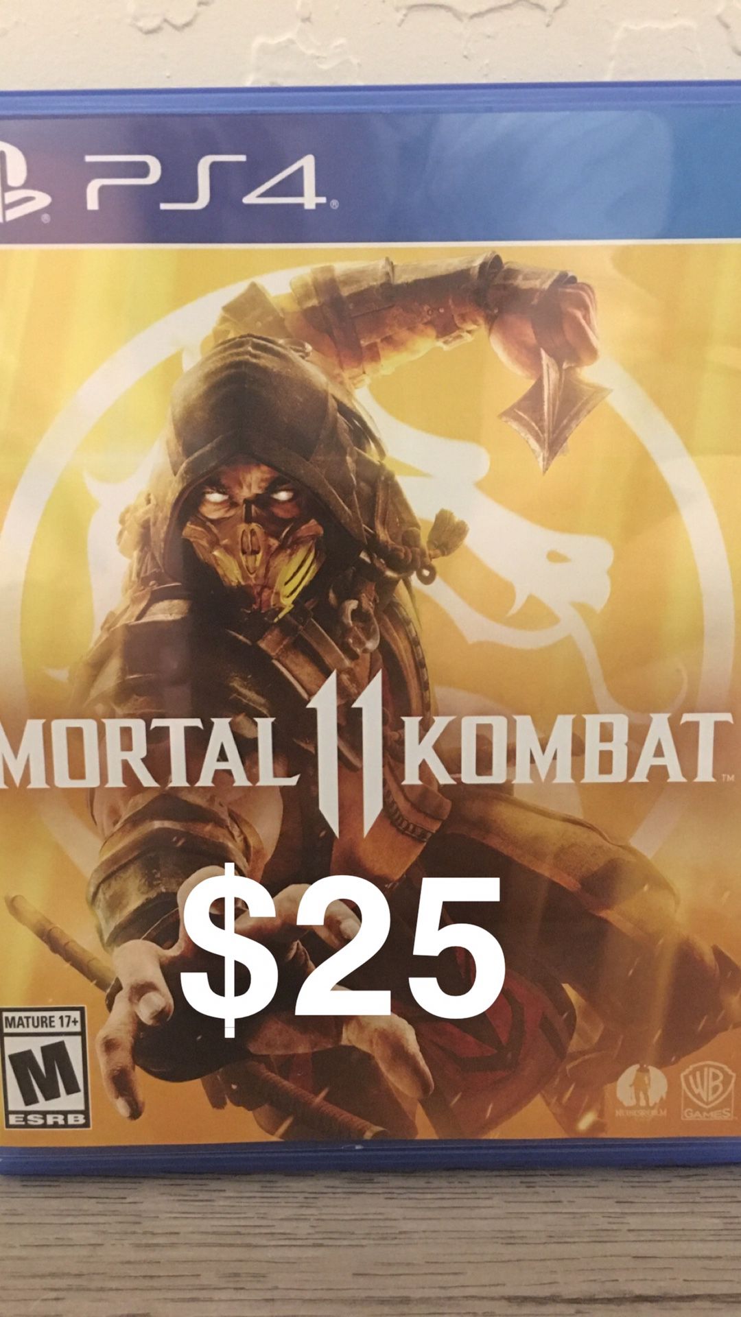 Mortal Kombat 11 PS4 game