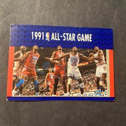1991 All -Star Game Including Michael Jordan Fleer #237