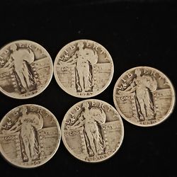 standing liberty quarter